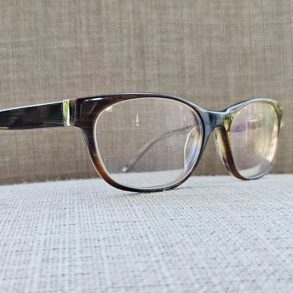 Nine West Ladies Eyeglasses/Glasses Frame Brown Tone NW440 51[]18 135 Frame - Picture 1 of 13